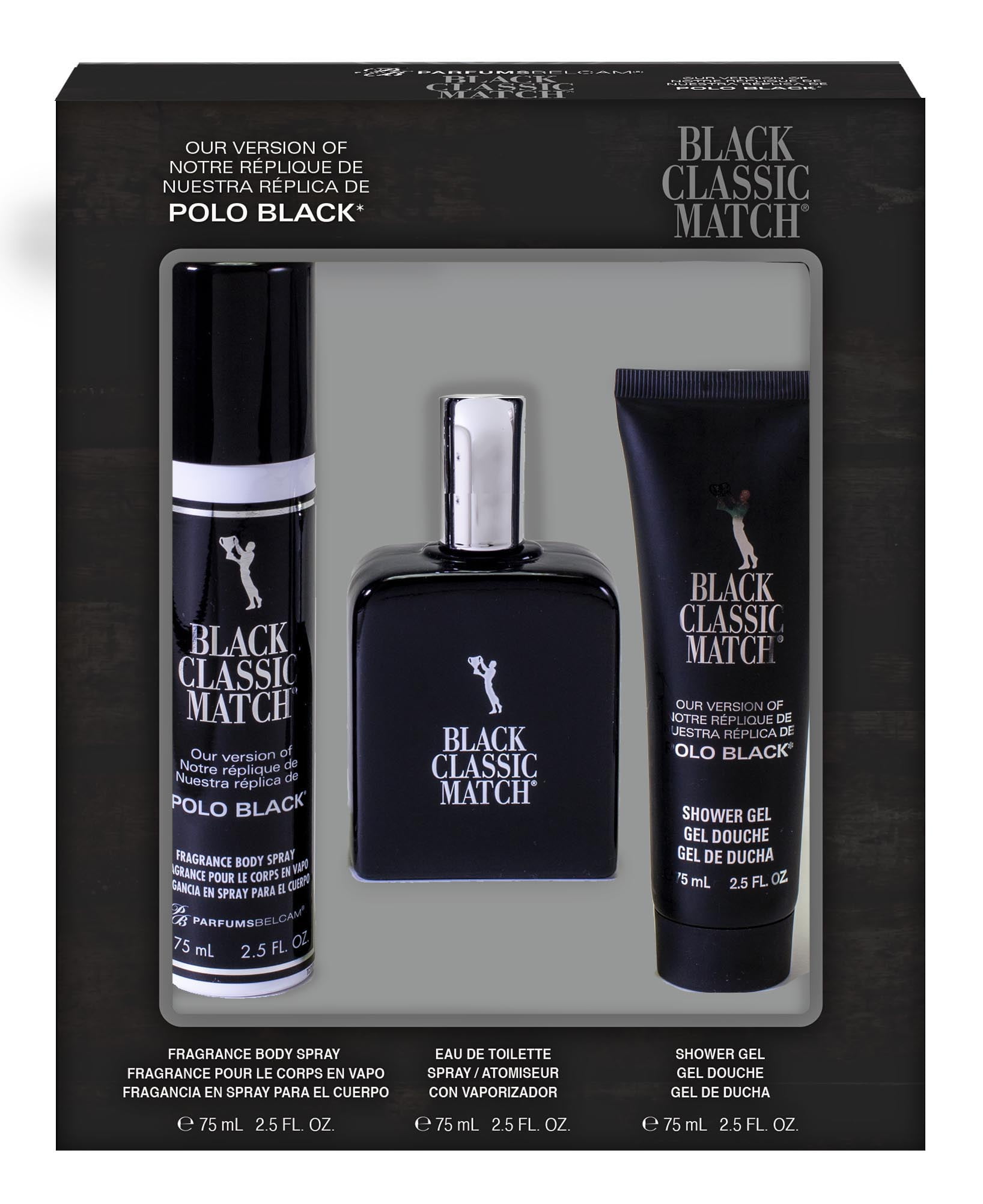 Belcam Black Classic Match Cologne Parfums Belcam Black Classic - Main Image
