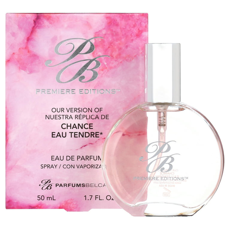 Parfums Belcam Chance Eau Tendre Eau de Parfum, Perfume for Women, 1.7 Oz  Full Size