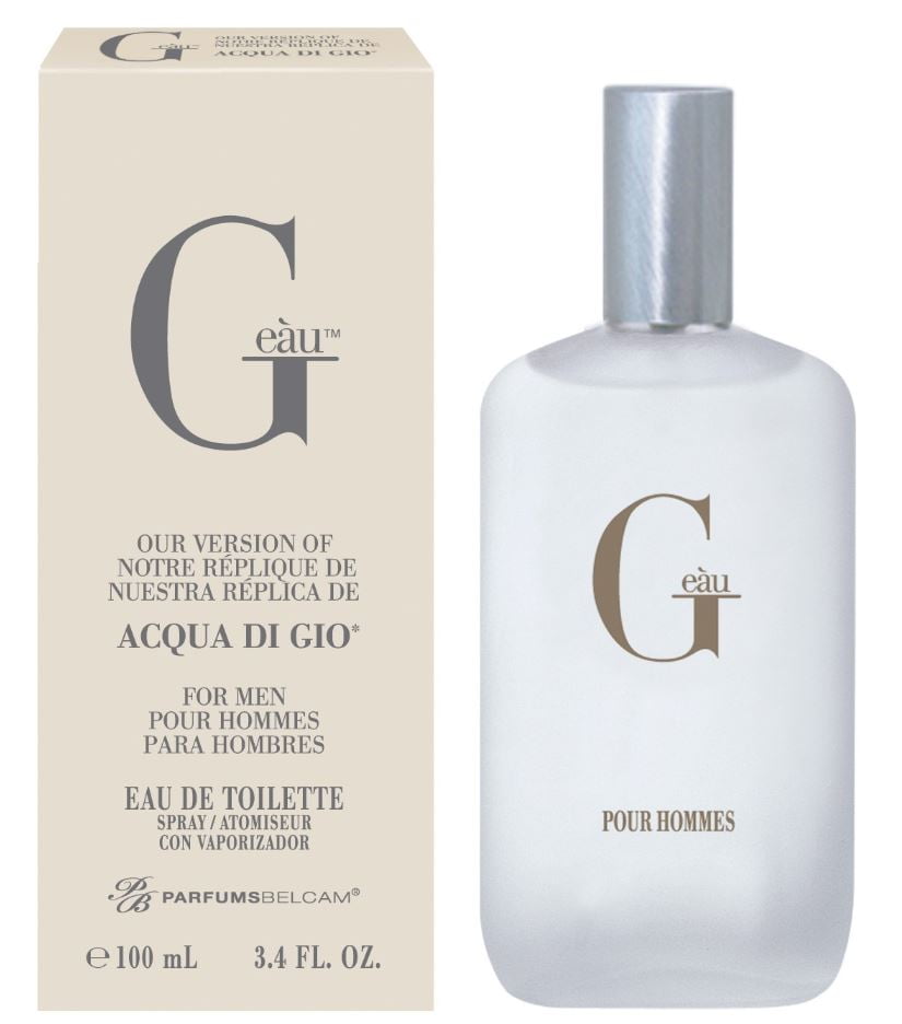 G eau version of Acqua di Gio by PB ParfumsBelcam Eau de Toilette Spray for Men 3.4 oz Walmart