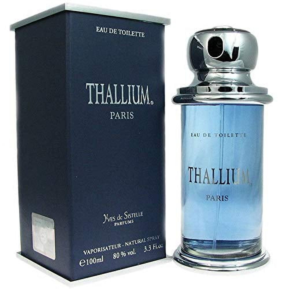 Parfums Jacques Evard Thallium Cologne For Men 3.3 Oz