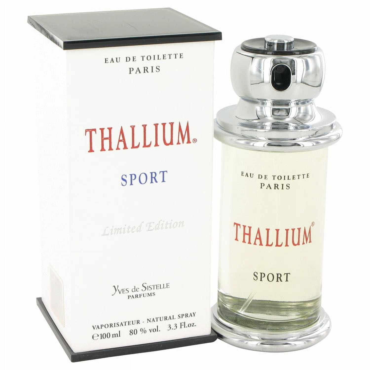 Thallium Sport Eau De Toilette Spray (Limited Edition) By Parfums Jacques Evard - 3.4 oz Thallium Sport Eau De Toilette Spray (Limited Edition) By Parfums Jacques Evard - 3.4 oz