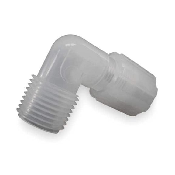 Pargrip Elbow, 90, PFA, PTFE, ETFE, Comp, 1/4Inx1/8In GAME-42