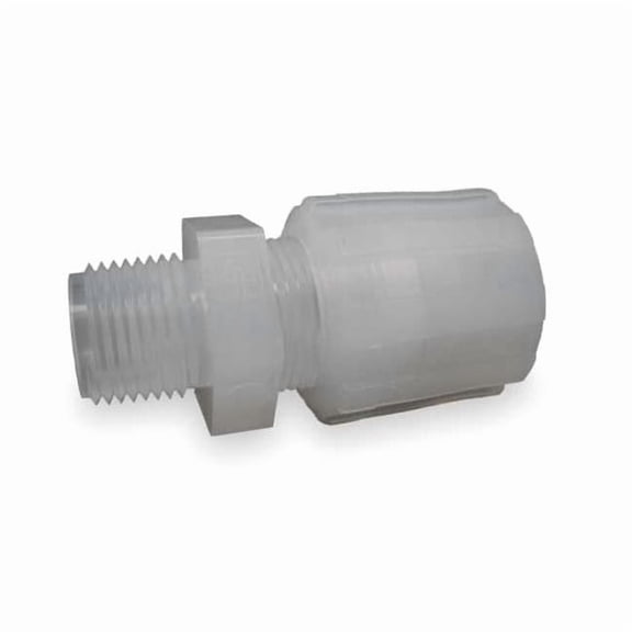 Pargrip Strt Adapter,PFA, PTFE, ETFE,Comp,1/2In GAMS-88