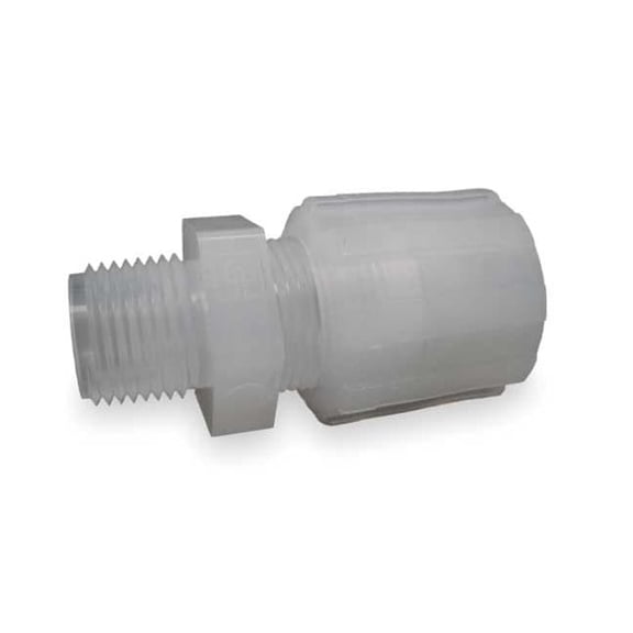 Pargrip Strt Adapter,PFA, PTFE, ETFE,Comp,3/4In GAMS-1212