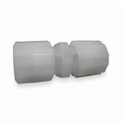 Strt Connector, PFA, PTFE, ETFE, Comp, 1/4In GSC-4