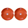 thumbnail image 1 of Paricon Flexible Flyer Flying Saucer Snow, 26 In Diameter, Orange (2 Pack), 1 of 8