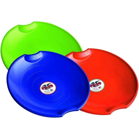Flexible Flyer Flying Saucer Flying Disc - Plastic - 12 Count, 26 In. Dia, Blue  Residential Use, Standard Application