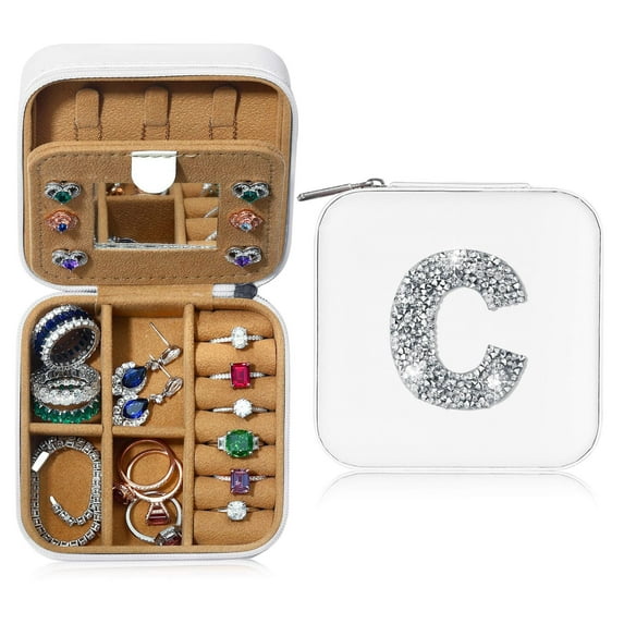 Parima Bride To Be Bridal Shower Gifts, Personalized Bride Gifts Jewelry Box Jewelry Case Organizer for Women Flower Girl Bridesmaid Proposal Maid of Honor