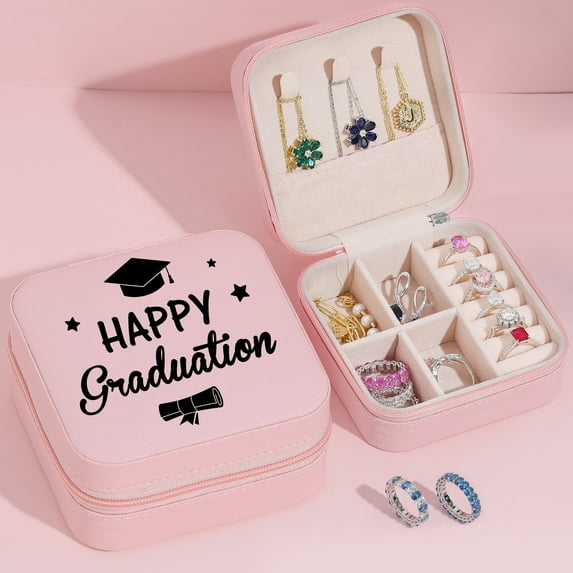 Parima Graduation Gifts for Her, Travel Jewelry Case, Personalized Gifts for Women Girls Jewelry Box, Travel Essentials Gifts for Her Women Teen Girls