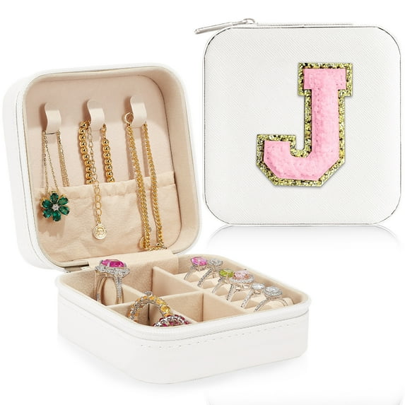 Parima Travel Jewelry Case for Women Girls, Small Jewelry Box, Travel Jewelry Box for Women