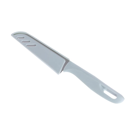 Paring Knife,Kitchen Small Paring Knives with Knife Cover,8.3 inch Fruit and Vegetable Knife,Small Kitchen Knife,Portable Paring Knives with Plastic Handle for Fruit Peeling Vegetable,(Blue,8.3 in)