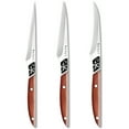 thumbnail image 1 of Paring Knife for Kitchen Use Set of 3 Extra Sharp Small Fruit Knives Stainless Steel for Home, 1 of 6