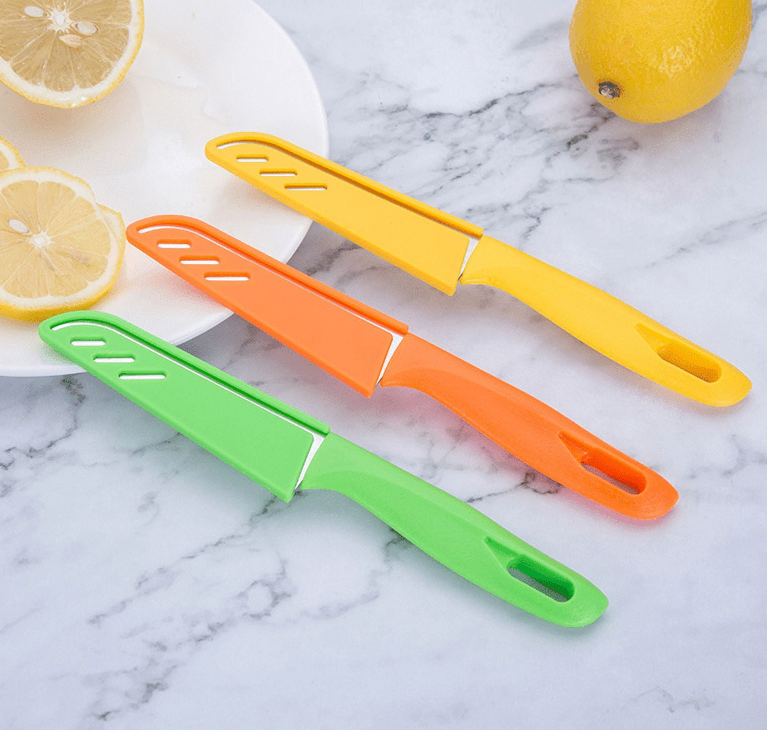 Magiware Paring Knife, 8PCS Paring Knife Set with Cover, Small Kitchen  Vegetable Fruit Knives, 3.5 Inch Ultra Sharp PP Handle