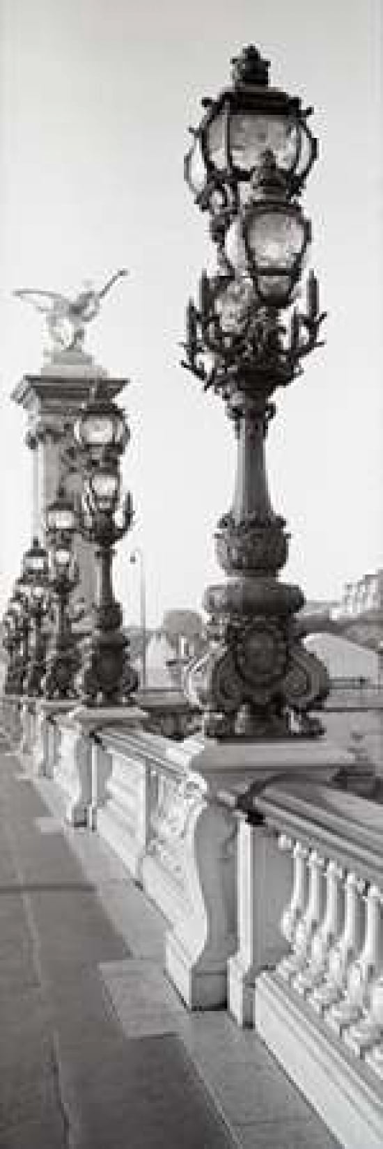 Paris - 10 Canvas Art - Alan Blaustein (8 x 24)