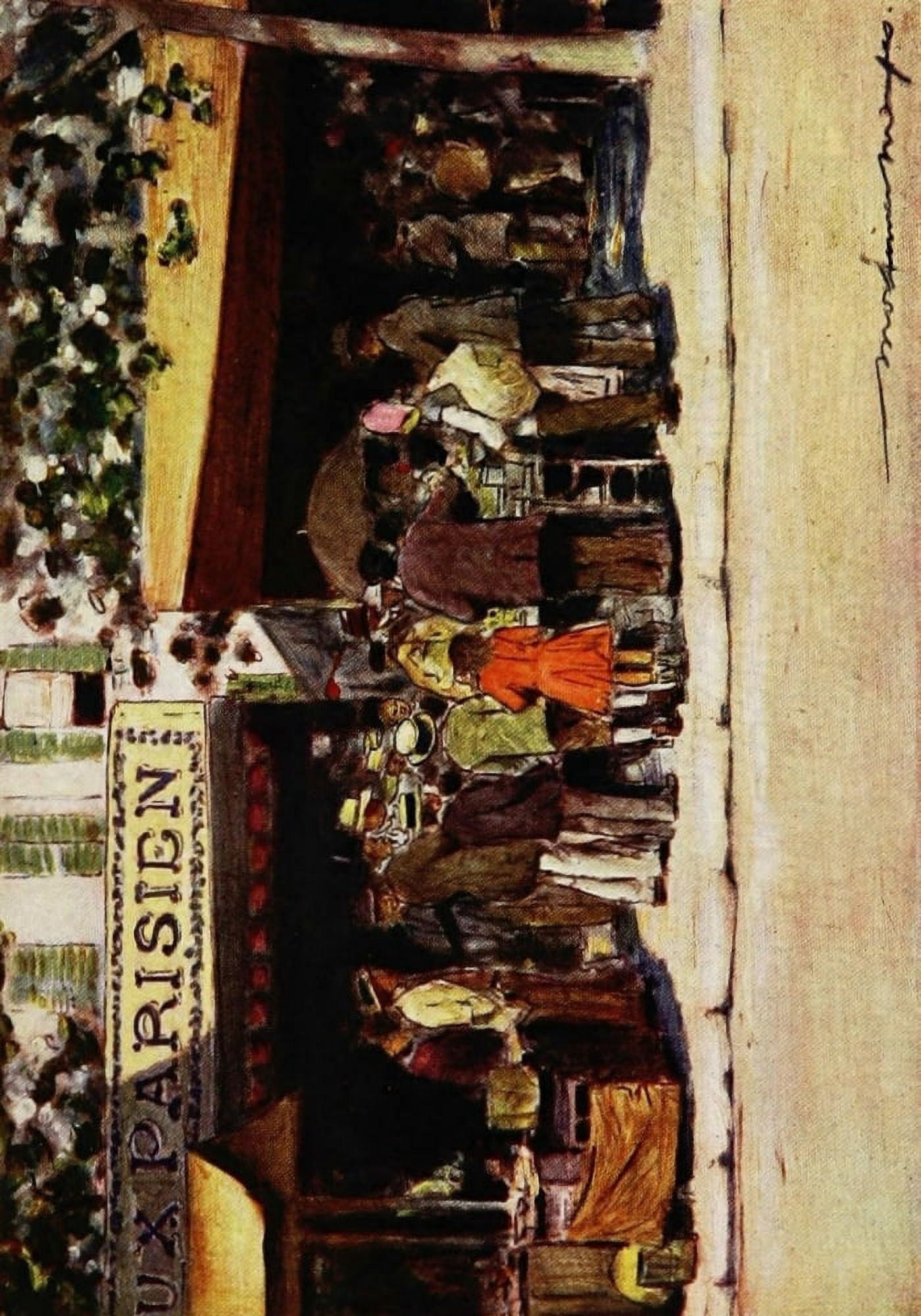 Paris 1909 Curiosity Canvas Art - Mortimer Menpes (18 x 24)