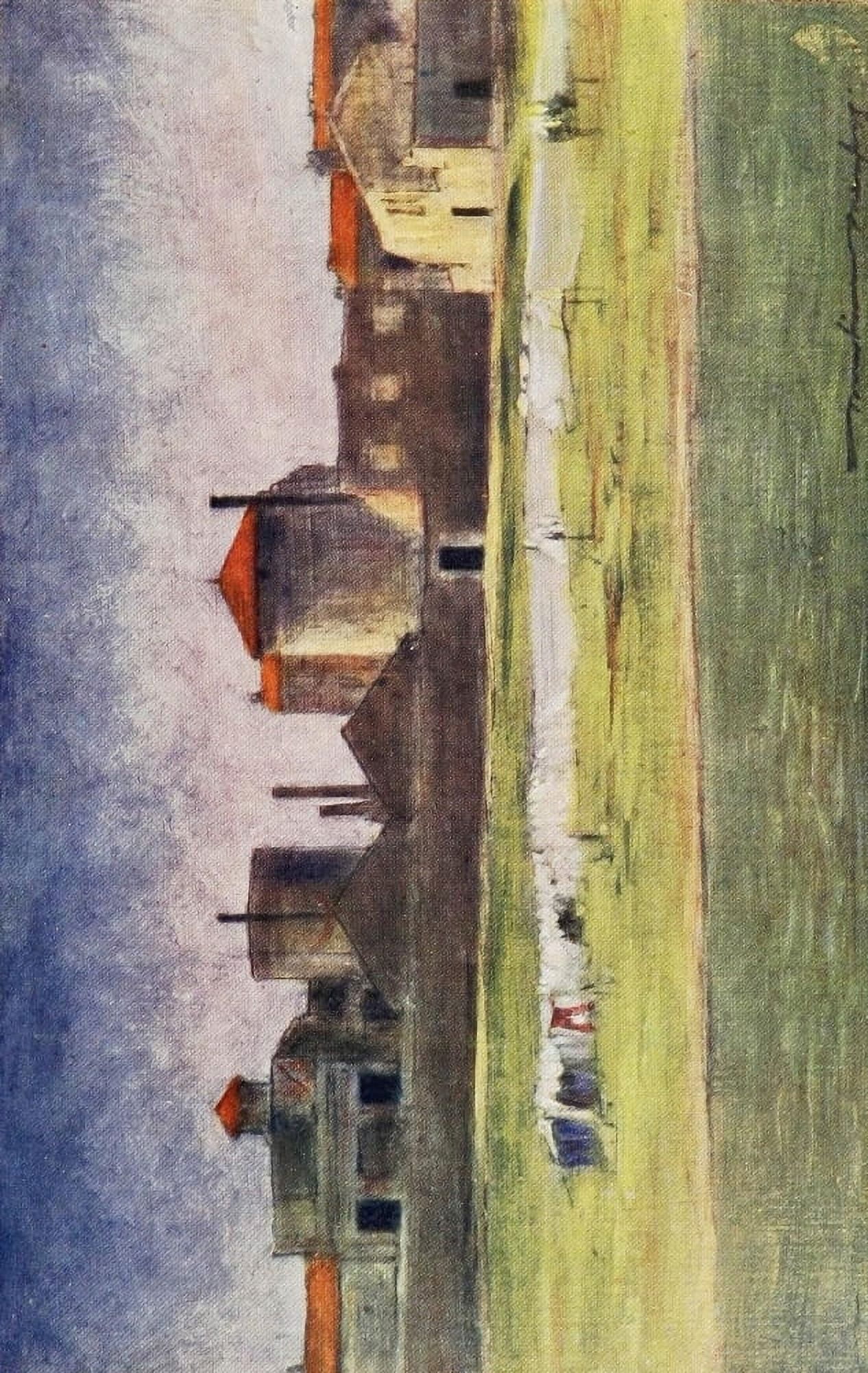Paris 1909 Drying ground near Charenton Canvas Art - Mortimer Menpes (24 x 36)