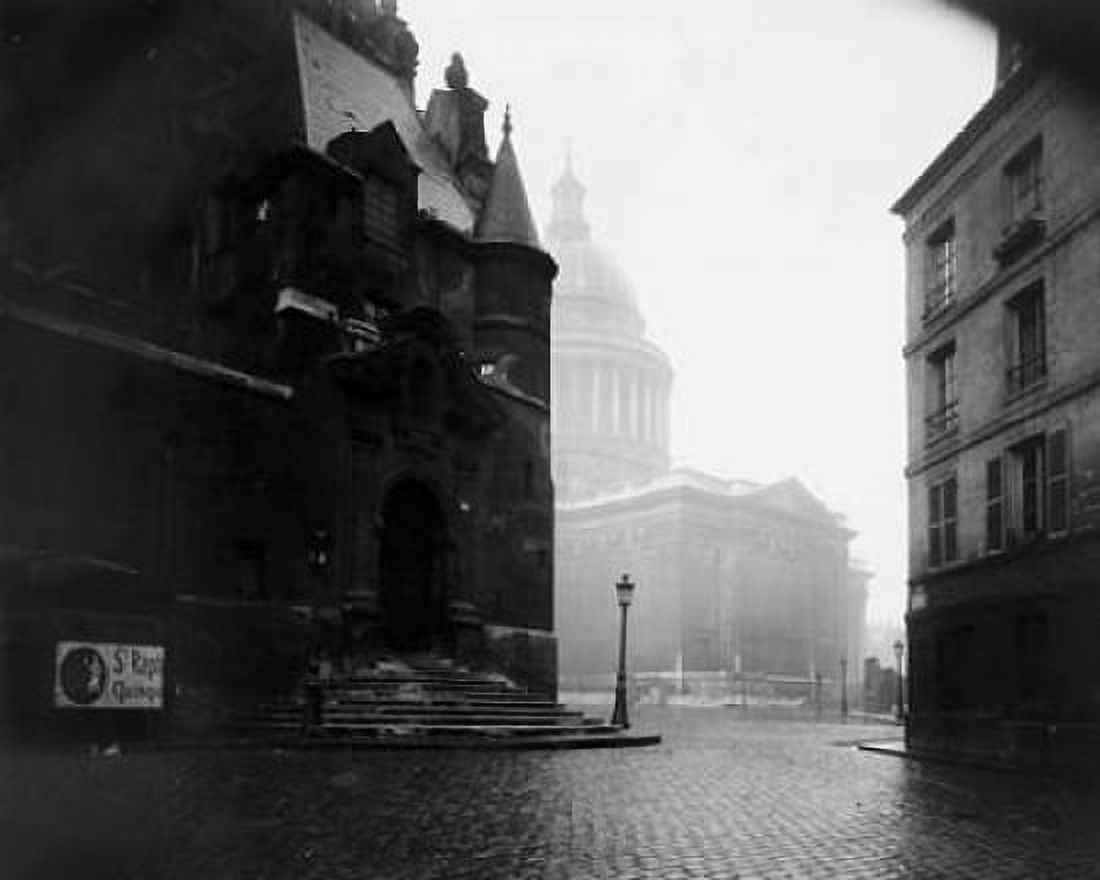 Paris 1924 - The Pantheon Canvas Art - Eugene Atget (24 x 30)