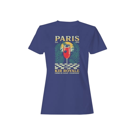 Paris 1945 Kir Royale Art Women's T-shirt