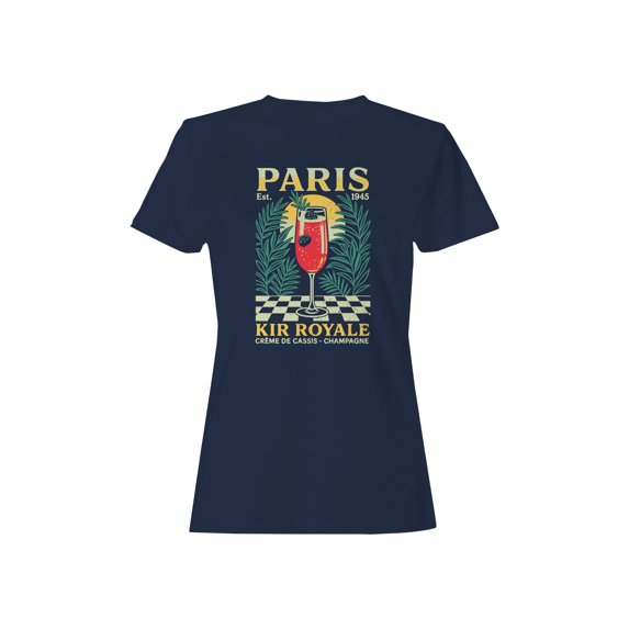 Paris 1945 Kir Royale Art Women's T-shirt