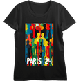 thumbnail image 1 of Silhouettes Women's Crew Neck Short Sleeve Crop Tee, 1 of 6