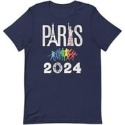 Paris 2024 Olympic Games t Shirts, Olympics 2024 Tshirt, Olympics Fan Merch, Unisex Crewneck t-Shirt