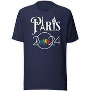 Paris 2024 Olympics Games Tshirts, 2024 Olympics T-Shirt, Olympics Fan Merch, Crewneck Unisex t-Shirt