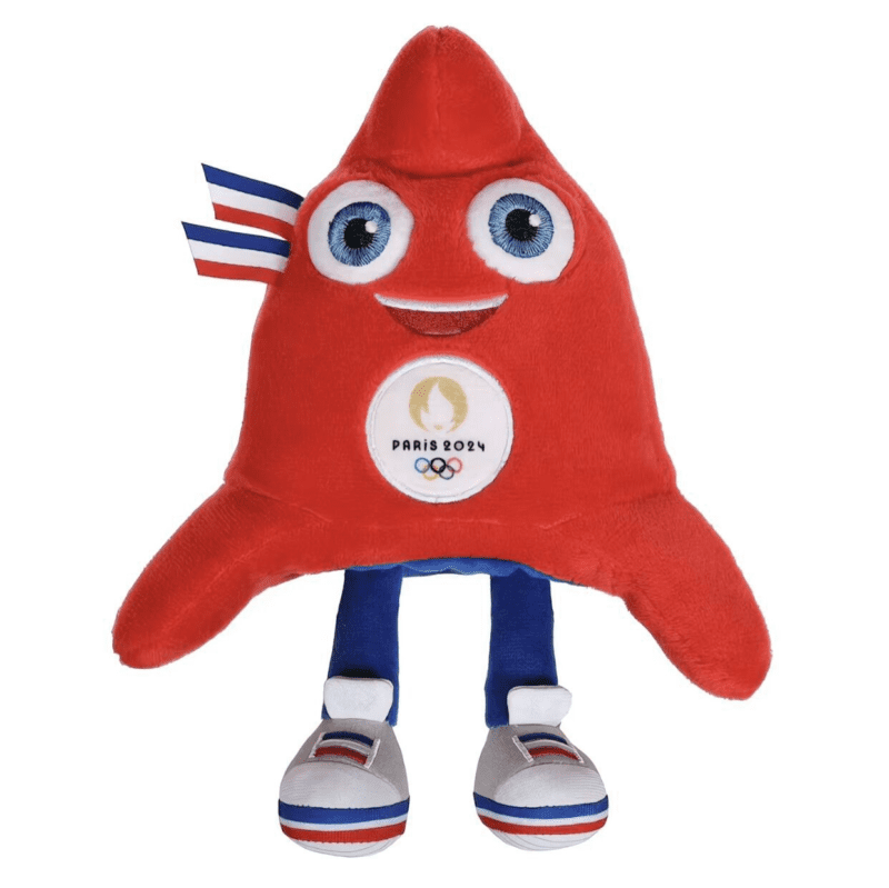 Paris 2024 Summer Olympics The Olympic Phryge Mascot Plush Pendant Kids