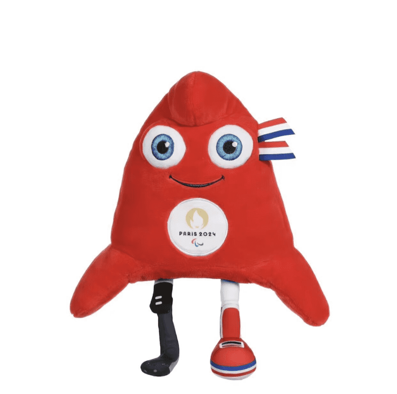 Paris 2024 Summer Olympics The Olympic Phryge Mascot Plush Pendant Kids