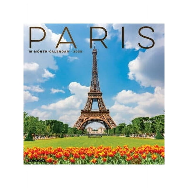 Paris 2025 12 X 12 Wall Calendar