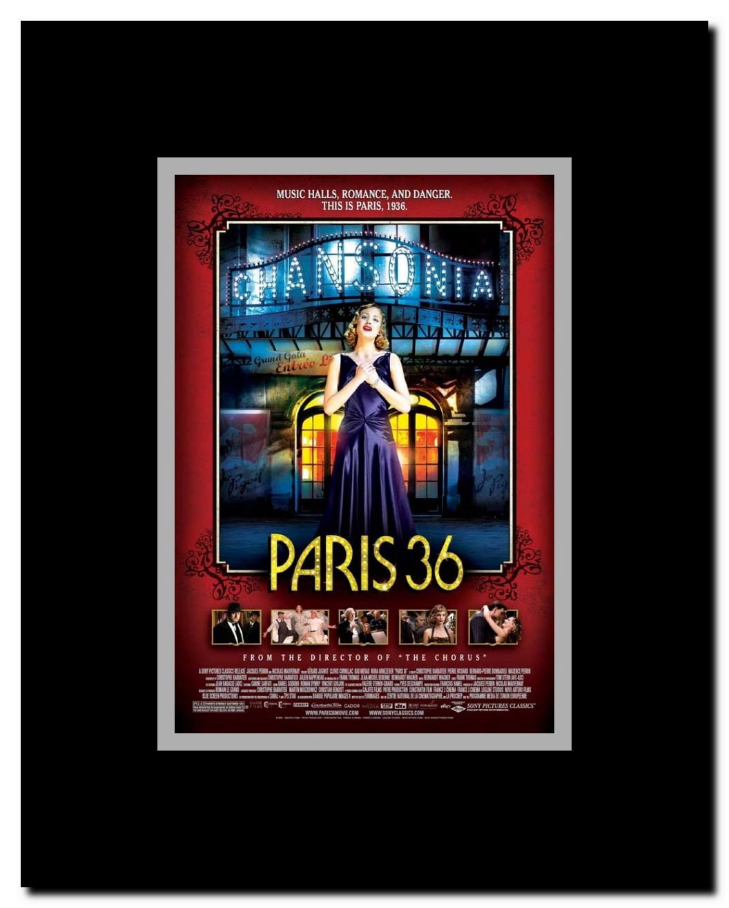 Paris 36 Framed Movie Poster