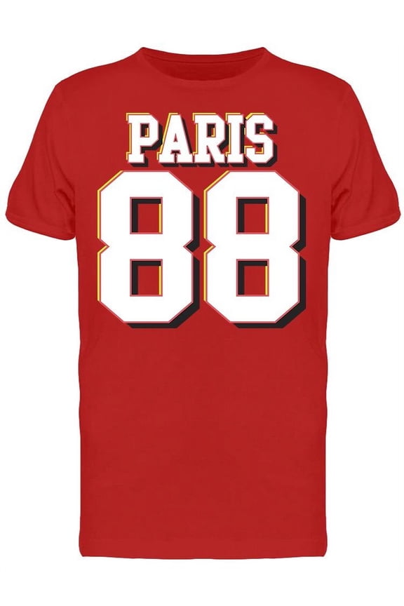 Paris 88 T-Shirt Men -Image by Shutterstock, Male Small