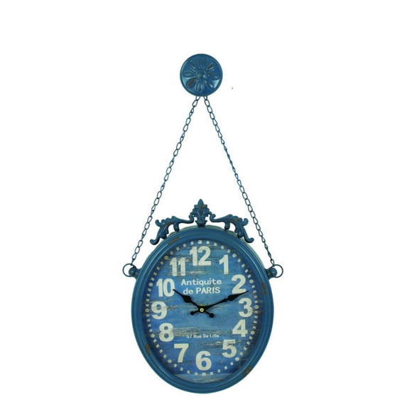 Paris Antique Market Clock Home Decor London England Wall Clocks Antique Style