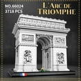 thumbnail image 1 of Paris Arc de Triomphe Modular Building Blocks Toys Set France Famous Landmark Bricks Collection 3718pcs, 1 of 8