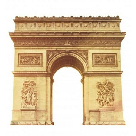 Paris ArcdeTriomphe Cardboard Standup