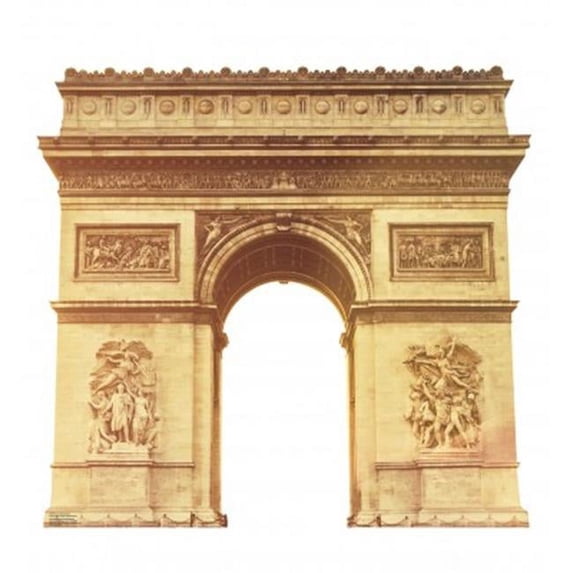 Paris ArcdeTriomphe Cardboard Standup