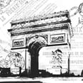 thumbnail image 1 of Paris Arch Poster Print by Jace Grey (24 x 24), 1 of 2