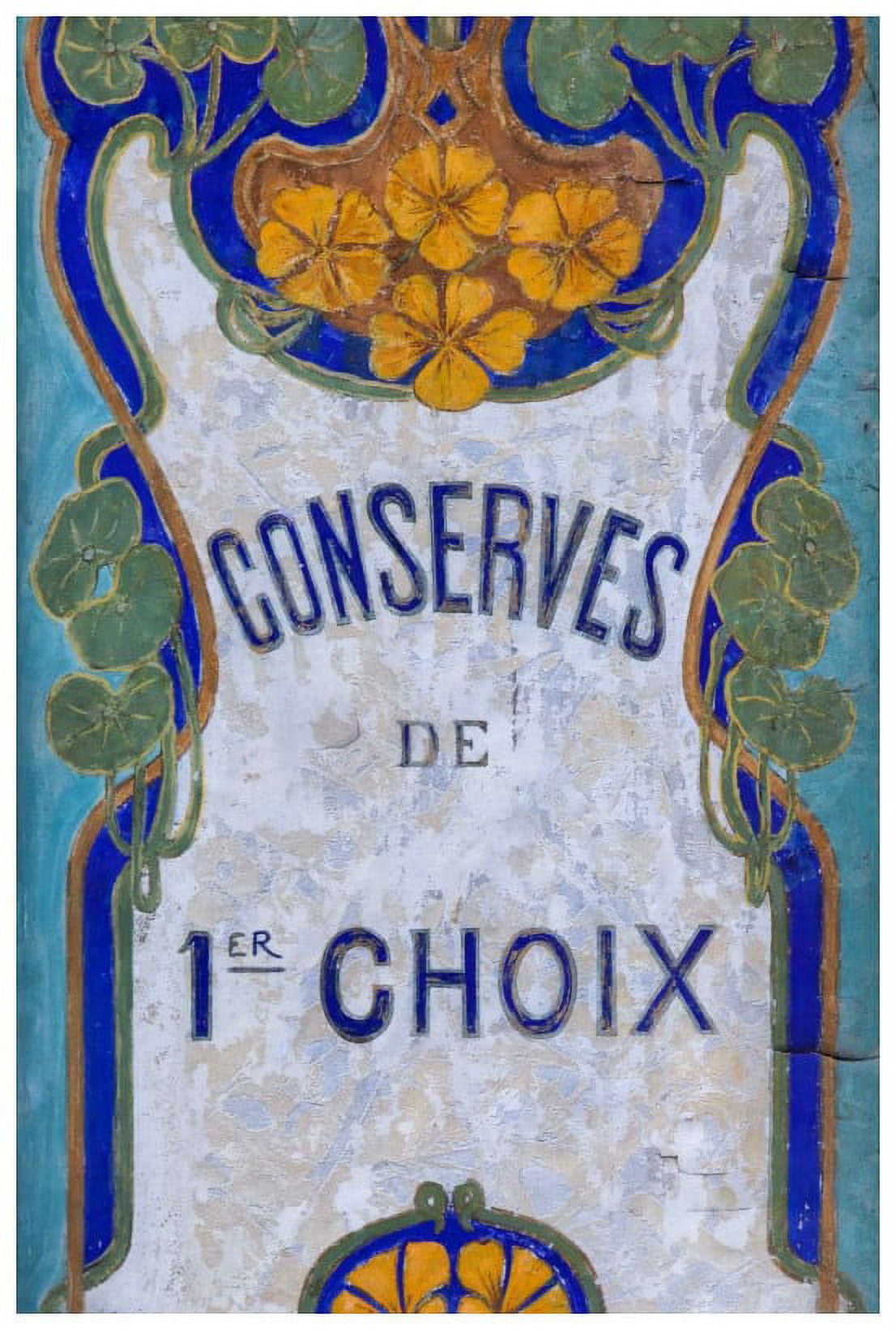 Marmont Hill 'Paris Art Nouveau Sign' by Jody Stuart Painting Print on Wrapped Canvas