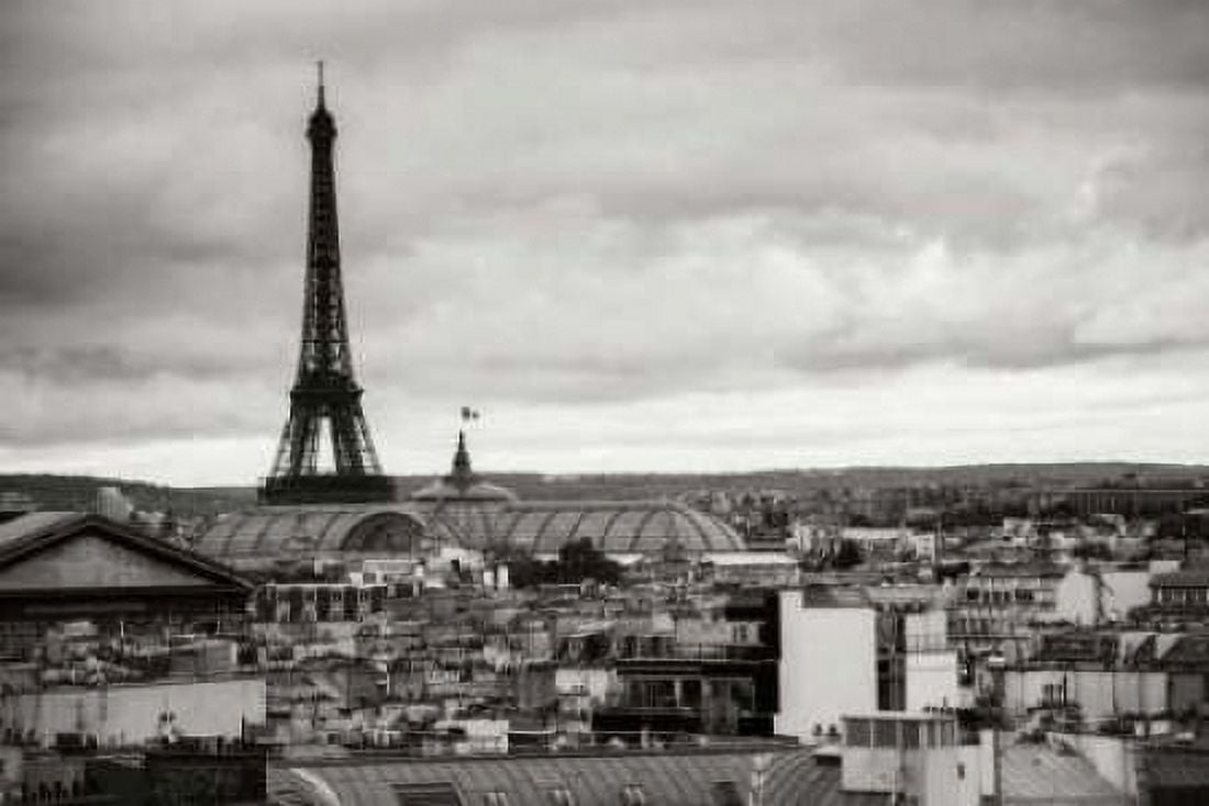 Paris BW I Canvas Art - Erin Berzel (24 x 36)
