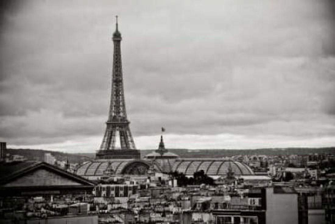Paris BW II Canvas Art - Erin Berzel (24 x 36)