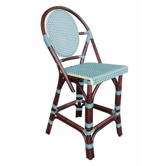 Paris Bistro Counter Stool - Blue