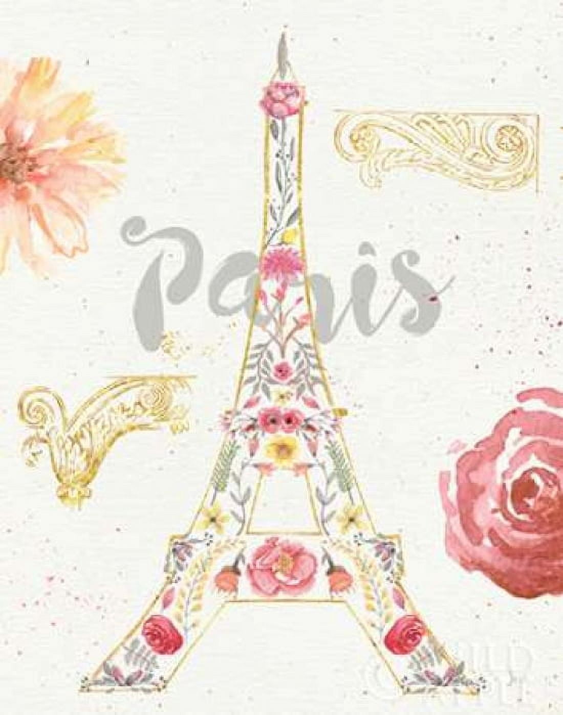 Paris Blooms I Canvas Art - Jess Aiken (22 x 28)