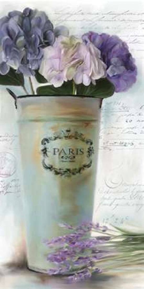 Paris Bouquet I Canvas Art - Carol Robinson (24 x 48)