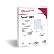 Paris Business Products DocuGard Security Paper, Blue, 8-1/2 x 11, 500 Sheets