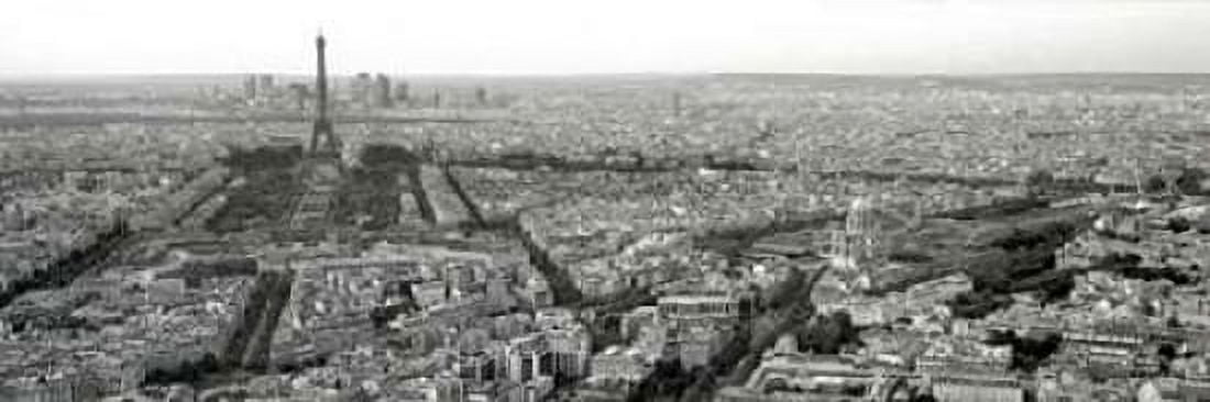 Paris By Day Canvas Art - Alan Blaustein (8 x 24)