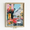 thumbnail image 1 of Paris Cafe Art, Paris Cityscape, Coquette Room Decor, Bedroom Poster Wall Art, Gallery Wall Poster, Pretty Parisienne Aesthetic, Size 12x18 UNFFRAMED F03.1.7l3081, 1 of 3
