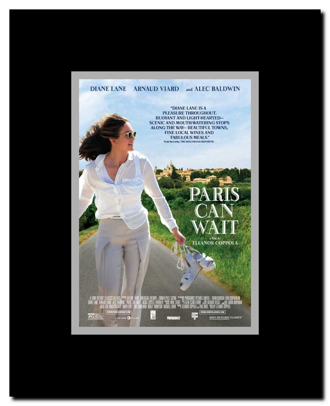 Paris Can Wait Framed Movie Poster