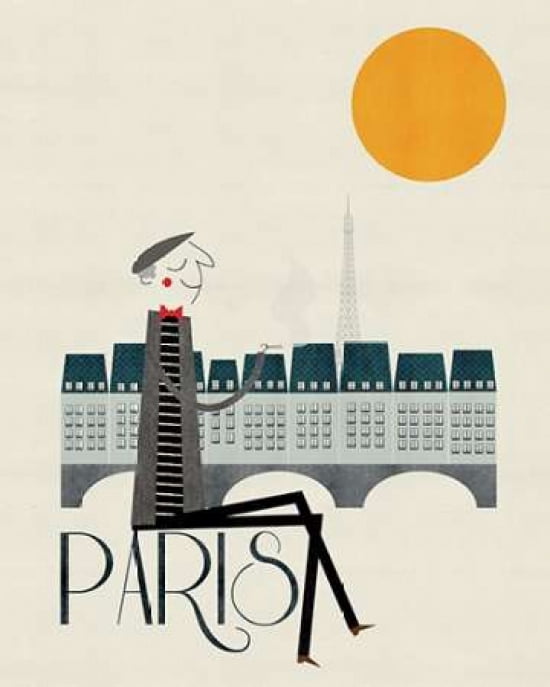 Paris Canvas Art - Blanca Gomez (24 x 30)