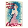 thumbnail image 1 of Paris Casino - Kanjarowa Every Evening - Vintage Cabaret Poster by Jules Chéret c.1891 - 8 x 12 inch Vintage Metal Tin Sign, 1 of 4