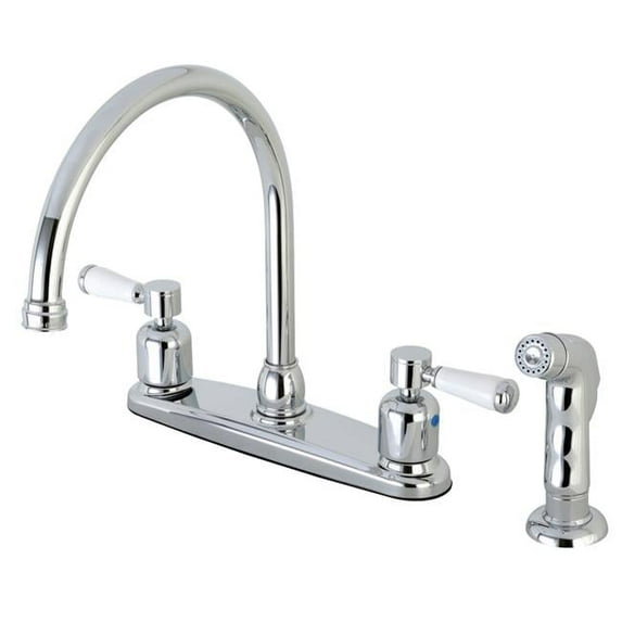 Paris Centerset Kitchen Faucet, Polished Chrome
