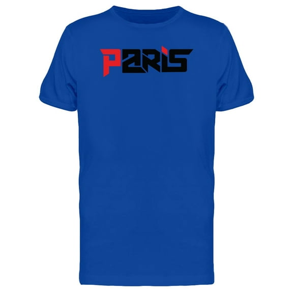 Paris City Lettering T-Shirt Men -Image by Shutterstock, Male x-Large